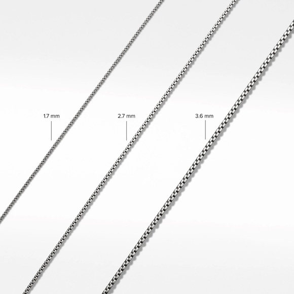 David Yurman - Box Chain Necklace - Picture 5 of 6
